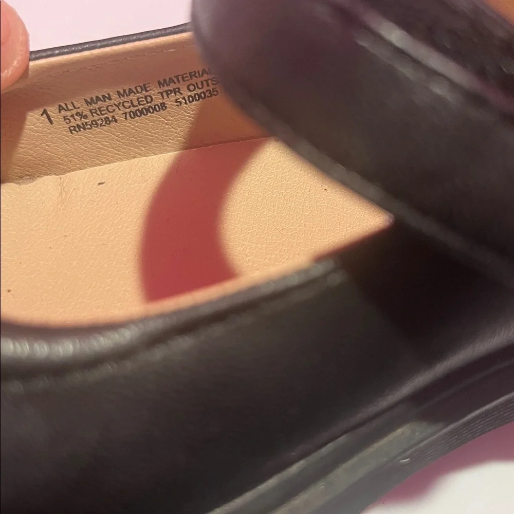 Classic PLACE Black Kids Shoes